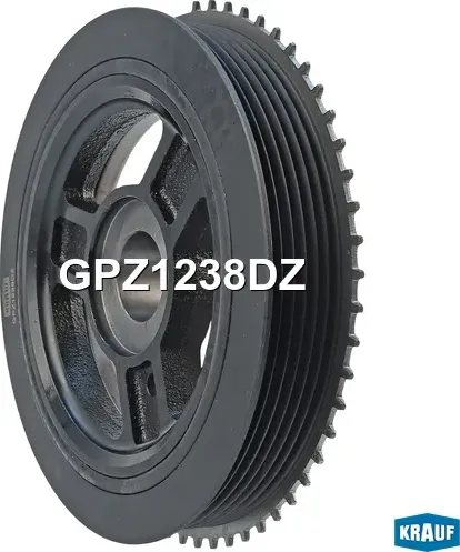 Шкив коленвала Krauf. Артикул GPZ1238DZ