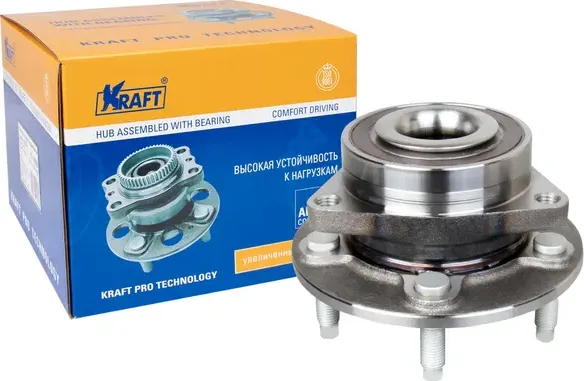 Ступица с подшипником CHEVROLET CRUZE 09- перед. R16 (Kraft). Артикул KT110018