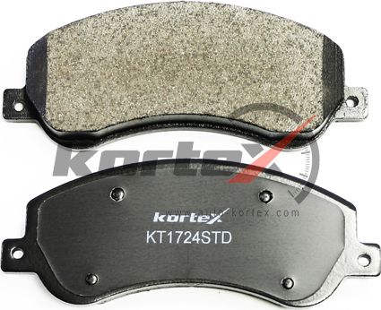 Колодки тормозные FORD/VW TRANSIT/AMAROK 06- перед. (Kortex). Артикул KT1724STD