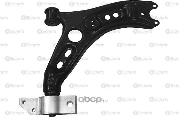 Рычаг подвески (передний правый нижний) SEAT LEON, TOLEDO, SUPERB, YETI, VW JETT (Schatz) Schatz. Артикул S251671R