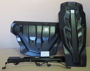 Защита композитная АВС-Дизайн для картера и КПП Infiniti FX 35/37/50 2010-2013. Артикул 15.23k