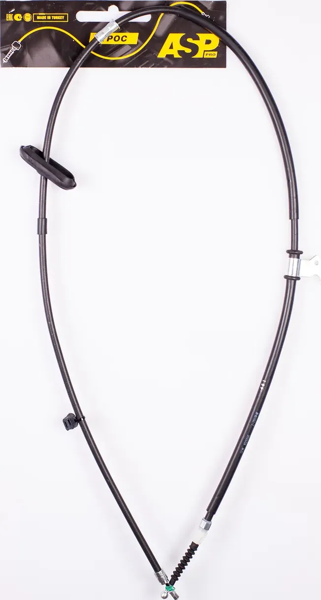 Трос привода ручного тормоза левый L-1810мм CHEVROLET Cruze (ASP). Артикул KB1002