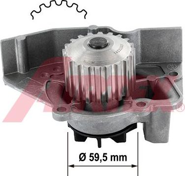 Помпа (водяной насос) Airtex. Артикул 1564
