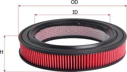 Воздушный фильтр Sakura. Артикул A-1718