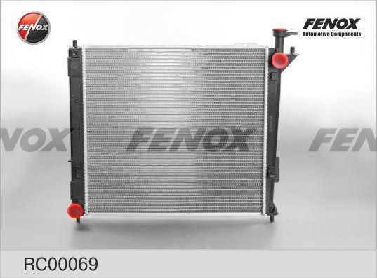 Радиатор охлаждения двигателя Fenox. Артикул RC00069
