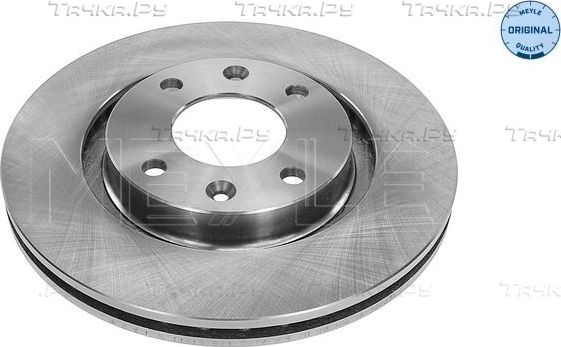 Тормозной диск Meyle Original передний для Citroen C-Elysee I 2012-2026. Артикул 11-15 521 0017