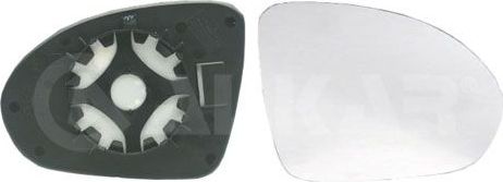 Зеркальное стекло бокового зеркала Alkar правое для Smart Forfour I ((W454) 2004-2006. Артикул 6402035