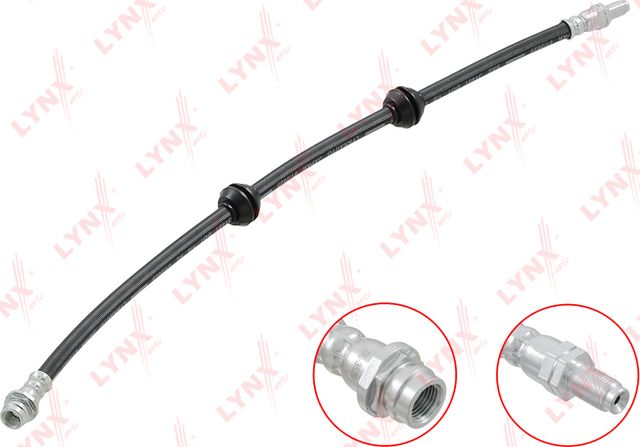 Тормозной шланг LYNXauto задний правый/левый для Land Rover Freelander II 2006-2014. Артикул BL-3529
