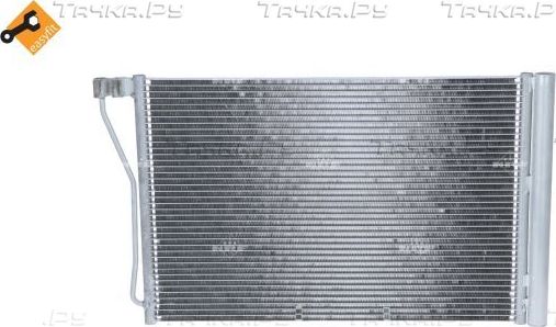 Радиатор кондиционера (конденсатор) NRF (алюминий) для BMW 6 III (F06/F13/F12) 2012-2018. Артикул 350365