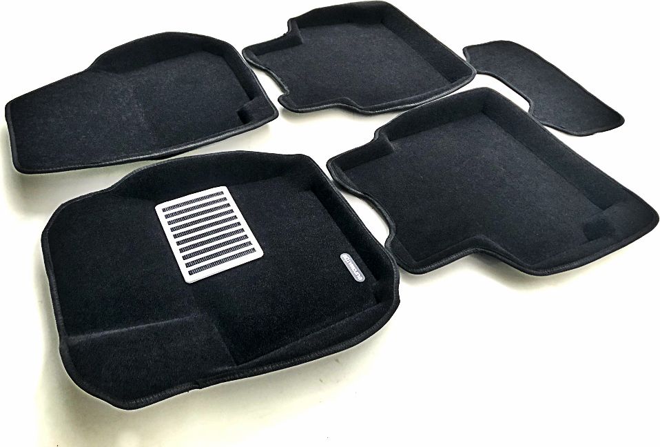 Коврики текстильные Euromat 3D Lux для салона Ford Mondeo IV 2007-2013. Артикул EM3D-002211