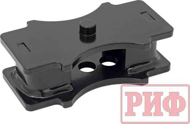 Проставка РИФ рессора-мост H=40 мм (отв. 14,5мм ось 13мм) для Mazda BT-50 2006-2020. Артикул PRM-D13-40