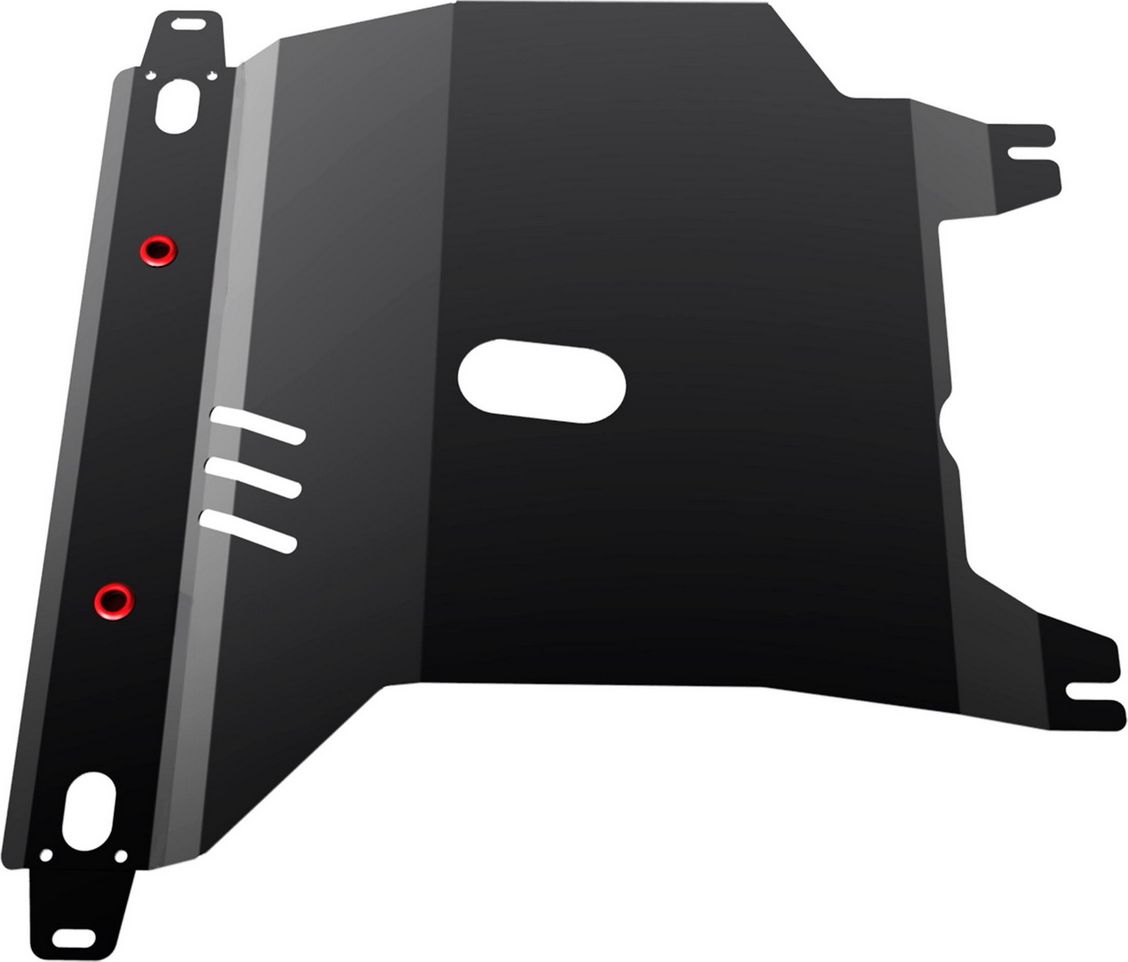 Защита АвтоБРОНЯ для картера и КПП Chevrolet Lanos 2005-2009. Артикул 111.06501.1