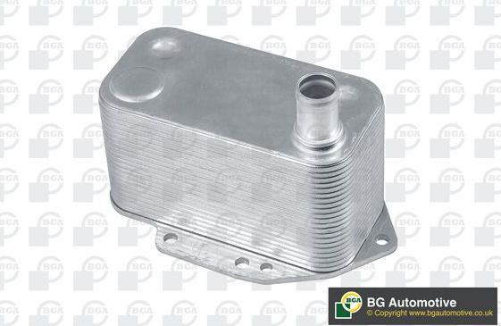 Радиатор масляный (маслоохладитель) для двигателя BGA (алюминий). Артикул CO0901