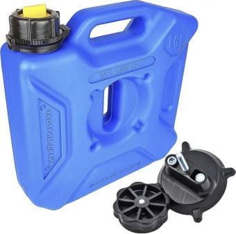 Канистра ТехноХим Экстрим Драйв 5 л Синяя (Набор с креплением). Артикул kanDr5Blue-KIT