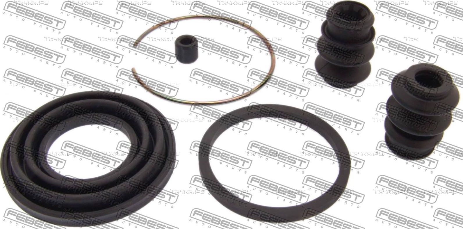 Ремкомплект тормозного суппорта Febest задний для Mitsubishi Galant VII 1992-1996. Артикул 0475-PD5R