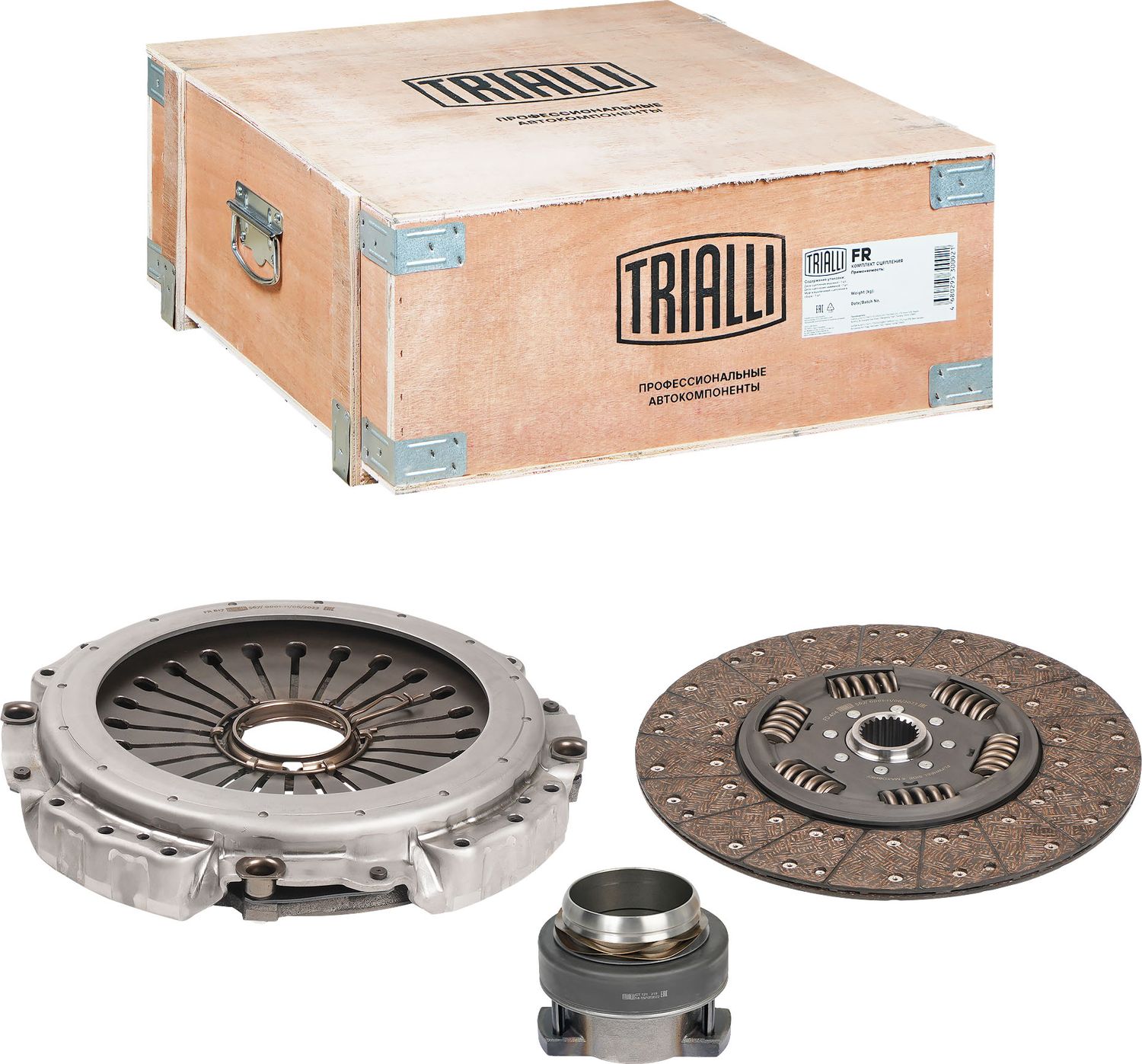 Сцепление (комплект) (в сборе) Trialli. Артикул FR 817