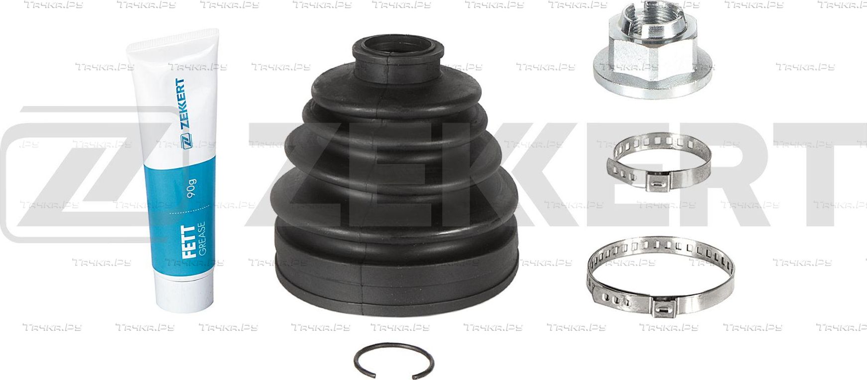 Пыльник ШРУСа наружный Zekkert передний для Toyota Corolla E110 1997-2002. Артикул SM-1142S