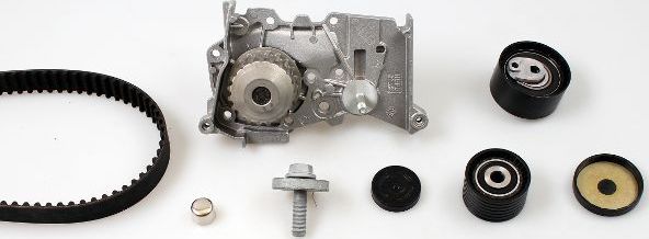 Помпа (водяной насос) с комплектом ремня ГРМ Hepu для Renault Clio V 2010-2026. Артикул PK08420