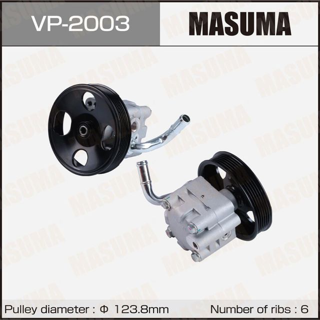 Насос гидроусилителя руля ГУР , , 51, 36 35, 25 (Masuma). Артикул VP2003