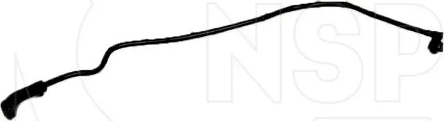 Патрубок системы охлаждения резиновый (NSP). Артикул NSP0155569809