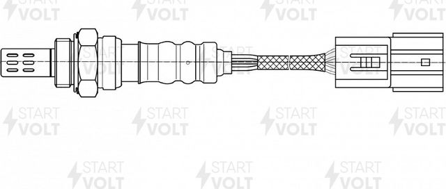 Лямбда-зонд (кислородный датчик) StartVOLT. Артикул VS-OS 1428