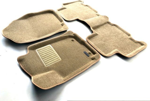 Коврики текстильные Euromat 3D Business для салона Toyota RAV4 IV 2013-2026 Бежевые. Артикул EMC3D-005125T