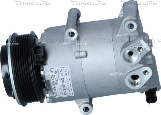 Компрессор кондиционера NRF EASY FIT для Ford Kuga II 2013-2019. Артикул 32850