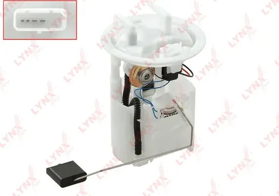 Топливный модуль PEUGEOT 206 1.1-2.0 02-08 / 406 1.8-3.0 99-04 (Lynxauto). Артикул cf-3604