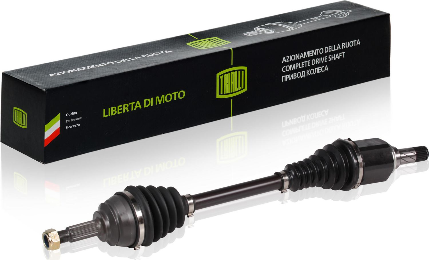 Полуось (привод в сборе, приводной вал) Trialli. Артикул AR 849