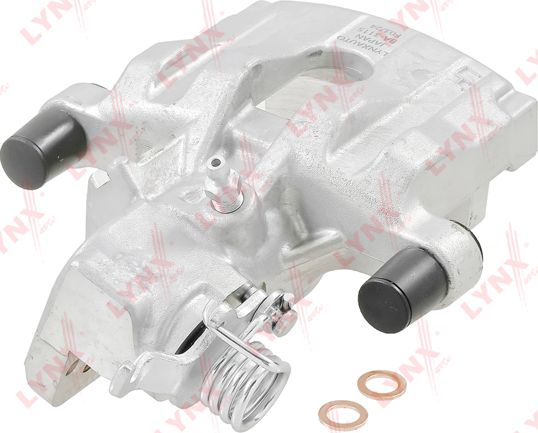 Тормозной суппорт LYNXauto задний левый для Nissan Primera P12 2002-2008. Артикул BA-3115