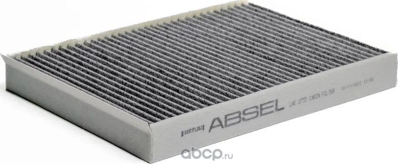 Фильтр салонный угольный (Absel). Артикул LAK2733