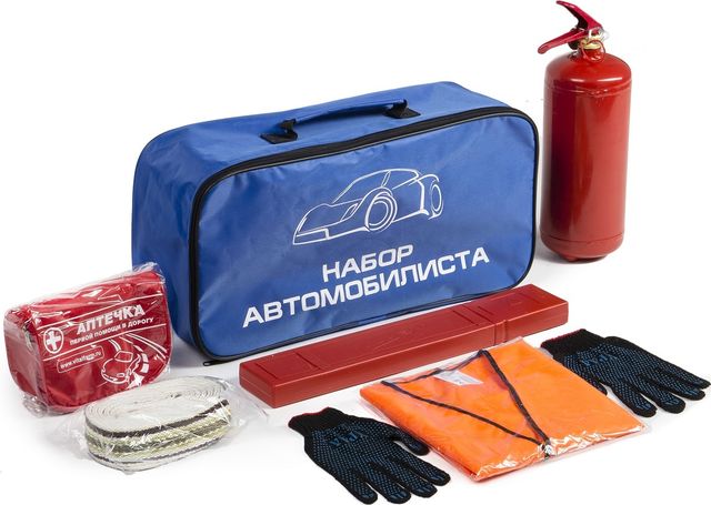 Набор автомобилиста AutoFlex «Базовый» (вкл. трос без крюка, жилет). Артикул NA.001.1