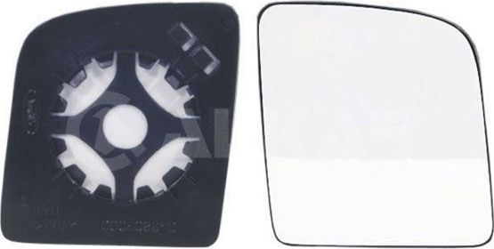 Зеркальное стекло бокового зеркала Alkar правое для Ford Tourneo Connect I 2002-2009. Артикул 6402390