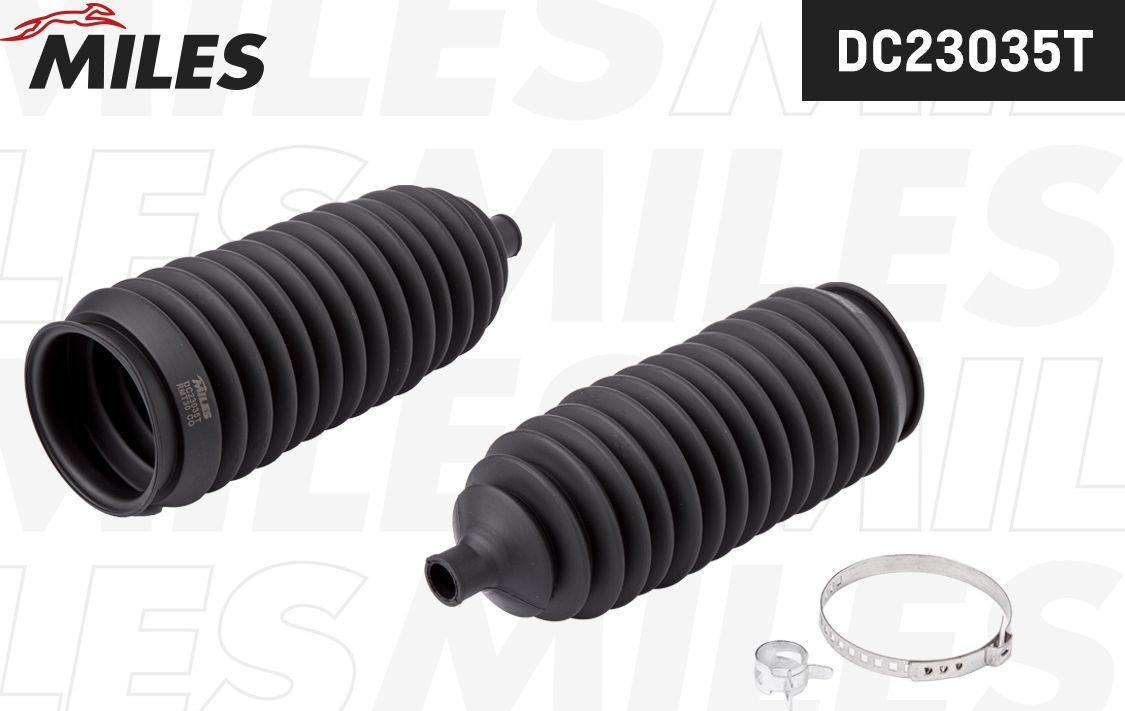 Пыльник рулевой рейки (к-т) SSANG YONG ACTYON 01-09/KYRON 05-12/REXTON 06- (Miles). Артикул DC23035T