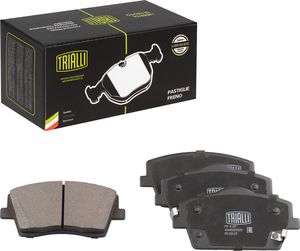 Тормозные колодки Trialli (Low-Metallic) передние для Geely Tugella I 2020-2025. Артикул PF 4127