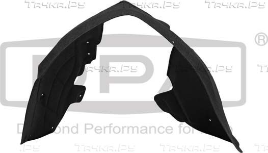 Подкрылок DPA передний левый для Audi A6 III (C6) 2004-2011. Артикул 88211700702