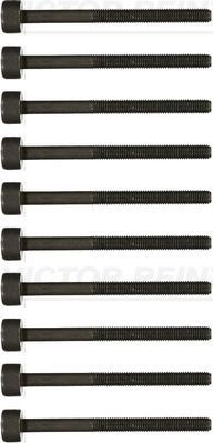 Комплект болтов ГБЦ Victor Reinz (сталь). Артикул 14-19487-01