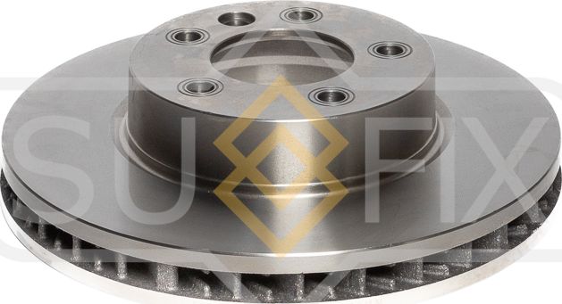 Диск тормозной передний левый Volkswagen Touareg/Porsche Cayenne (Sufix). Артикул FX1113