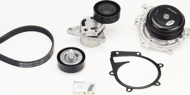 Комплект поликлинового ремня (с водяным насосом) MERCEDES-BENZ  GLE (W167) 18 ContiTech. Артикул 5PK1960WP1