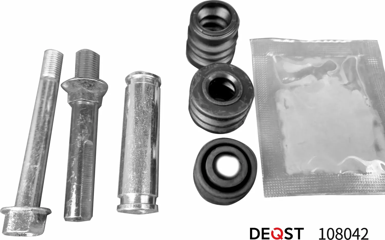 Комплект направляющих тормозного суппорта переднего (направляющая O10 mm, суппор (Deqst). Артикул 108042