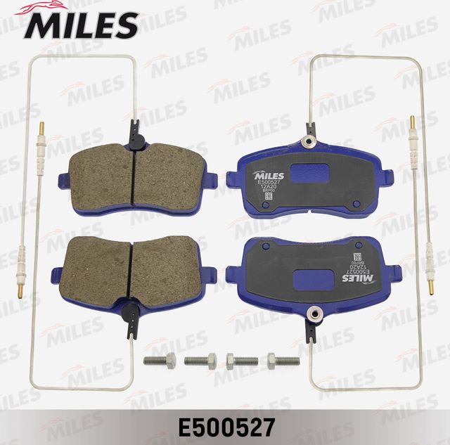 Тормозные колодки Miles (Керамика). Артикул E500527