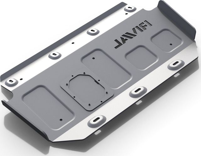 Защита алюминиевая Rival для радиатора Toyota Tundra II 4WD 2007-2013 2013-2021. Артикул 2333.9509.1.6