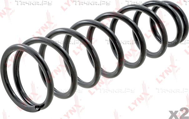 Пружина подвески LYNXauto передняя для Toyota Land Cruiser 80 1990-1997. Артикул SC-2013