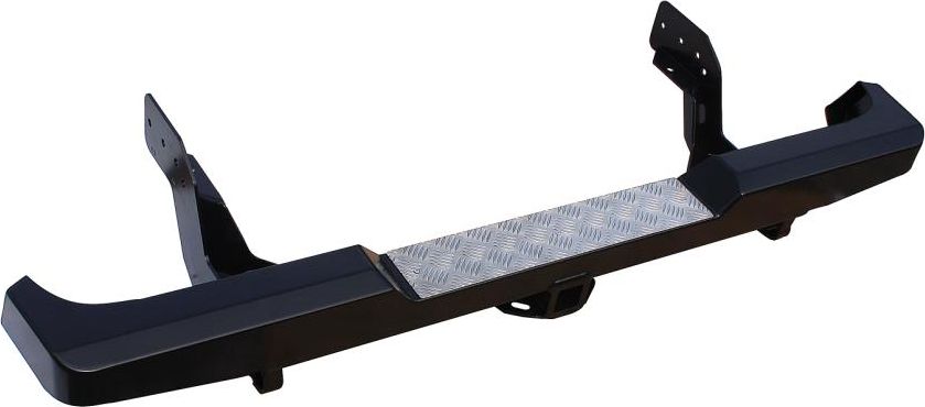 Бампер силовой РИФ задний с квадратом под фаркоп для Mitsubishi L200 2005-2015 (кузов 1350 мм). Артикул RIFTRT-20100