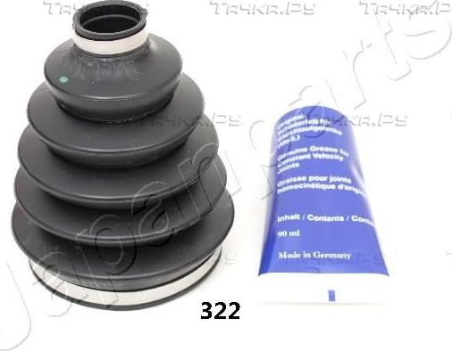 Пыльник ШРУСа наружный Japanparts для Mazda Tribute I 2000-2008. Артикул KB-322