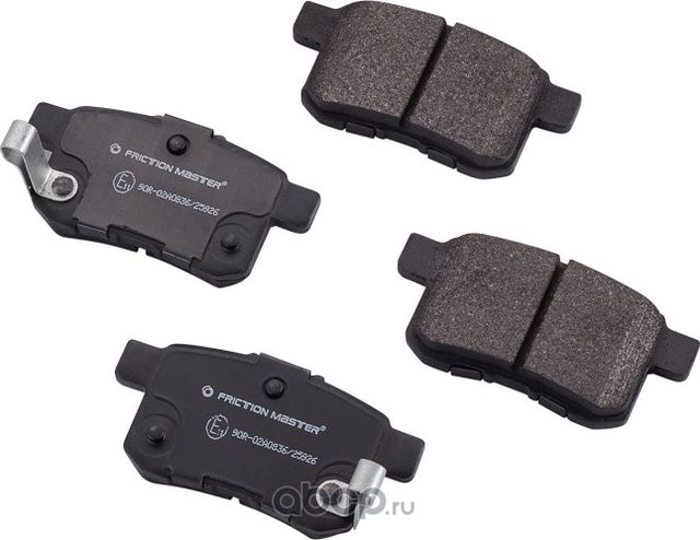 Колодки тормозные дисковые (Frictionmaster). Артикул MKD1336