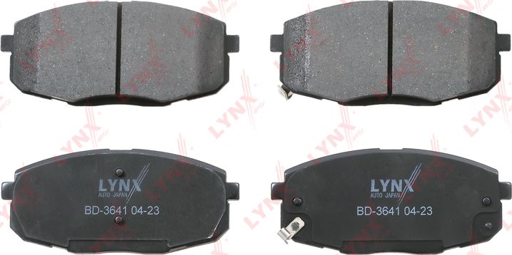 Тормозные колодки LYNXauto. Артикул BD-3641