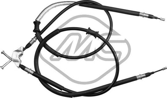 Трос ручника (тросик ручного тормоза) Metalcaucho. Артикул 80249