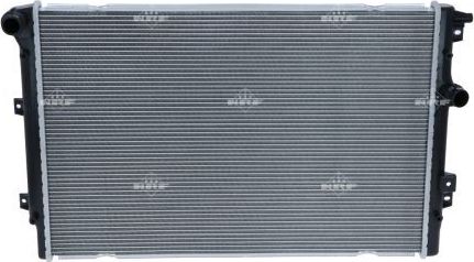 Радиатор охлаждения двигателя NRF (алюминий). Артикул 59352