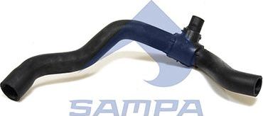 Патрубок радиатора (системы охлаждения) Sampa для Mercedes-Benz SK 1987-1996. Артикул 011.384